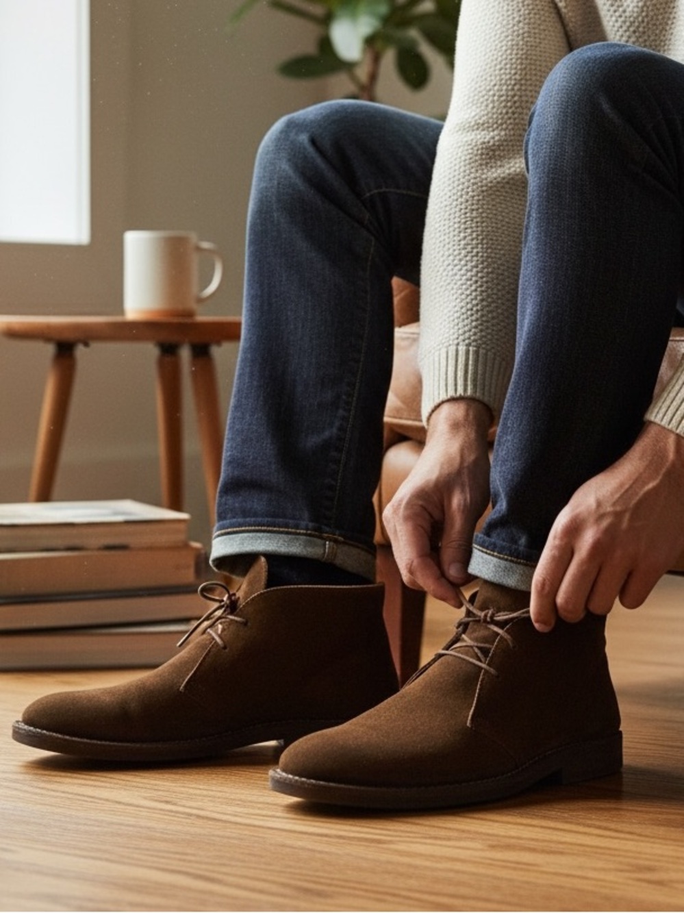Thursday Boot Co Scout Brown Suede Chukka Ankle Boots Men's 11 Handmade